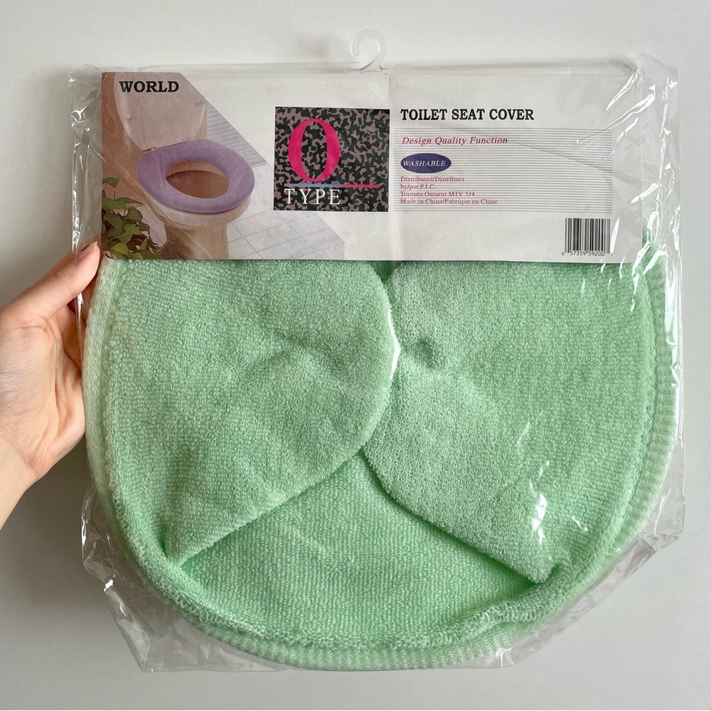 Vintage Toilet Seat Cover